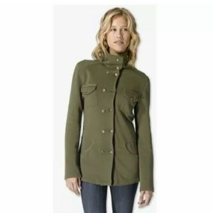 EUC PrAna army green coat/sweatshirt SZ M